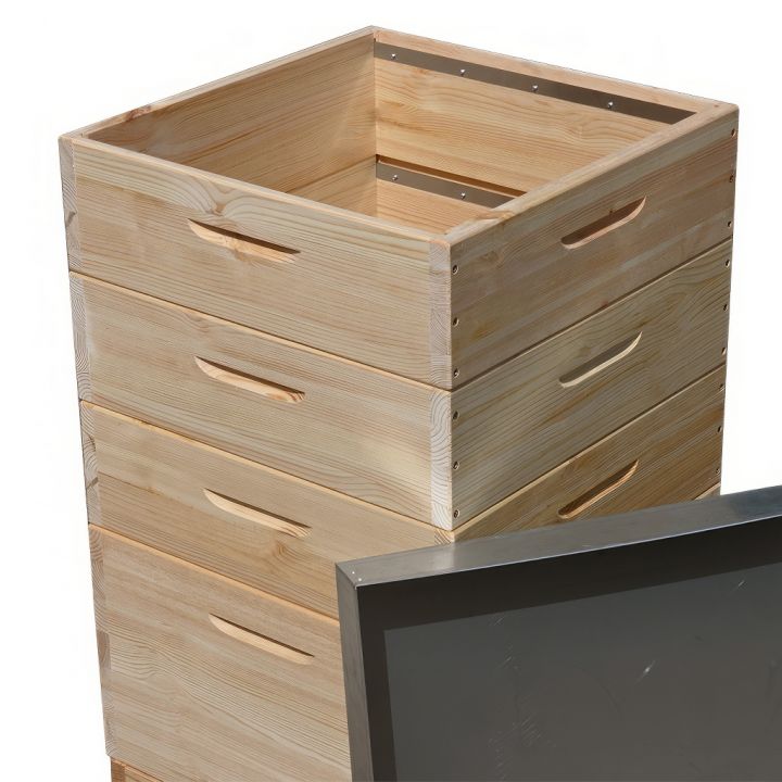 Dřevěný úl Dadant US na 12 rámků - 1x 285 + 2x 141