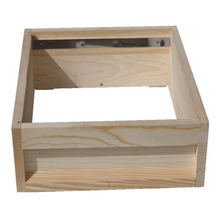 zander-flachzarge-159-mit-schienen-02.jpg_1 Nástavek Liebig Zander 2/3 (159 mm) 10 R. - nerez Schienen