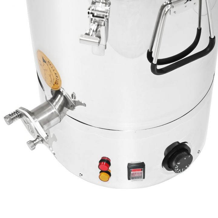 Stáčecí a čeřící nádoba Mellarius MaxiLine 25 kg s integrovaným topným tělesem