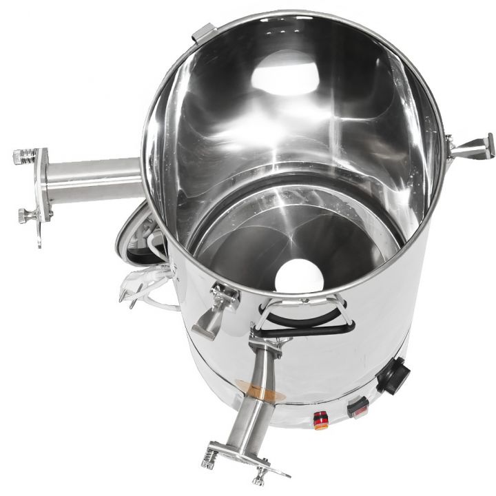 Stáčecí a čeřící nádoba Mellarius MaxiLine 50 kg s integrovaným topným tělesem