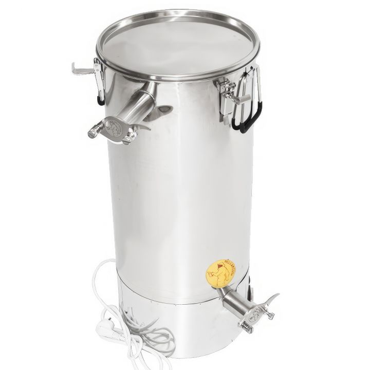 Stáčecí a čeřící nádoba Mellarius MaxiLine 50 kg s integrovaným topným tělesem