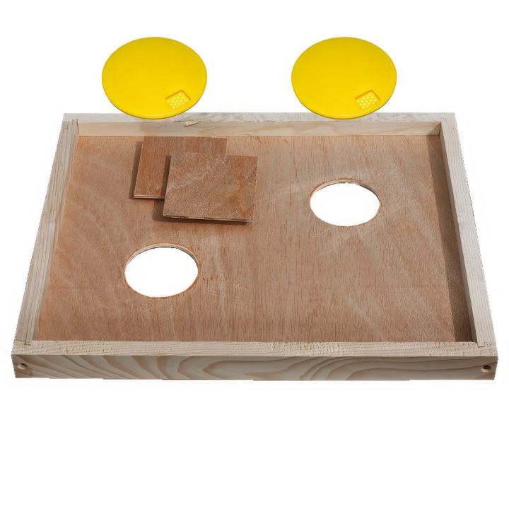 bienenflucht-zander-2-03.jpg_1 Výkluz - mezidno 420x520 - Zander Liebig - 2 otvory