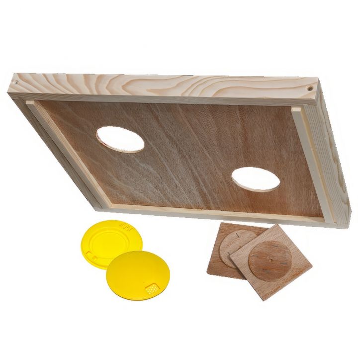 bienenflucht-zander-2-07.jpg_1 Výkluz - mezidno 420x520 - Zander Liebig - 2 otvory