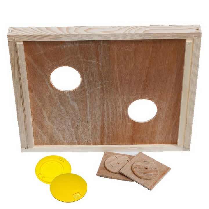 bienenflucht-zander-2-08.jpg_1 Výkluz - mezidno 420x520 - Zander Liebig - 2 otvory