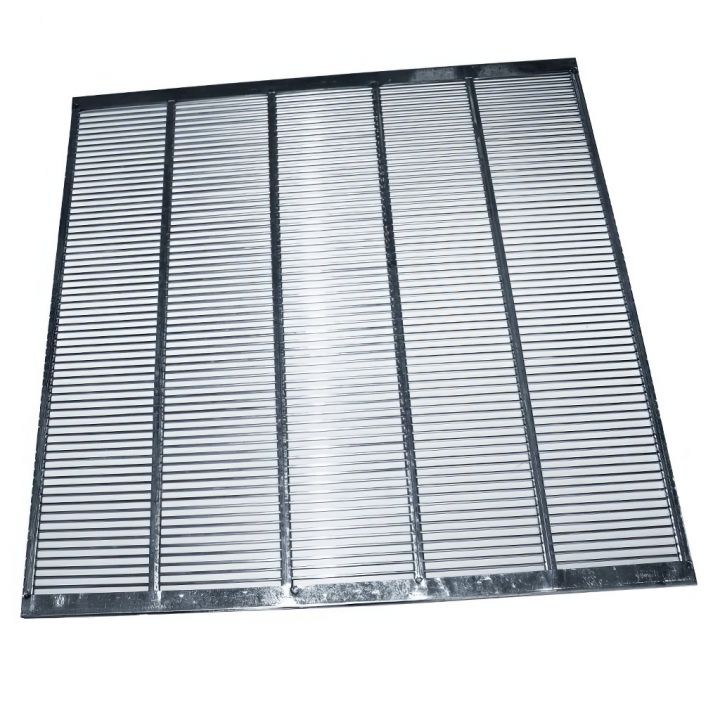 Mateří mřížka nerez 435x435 mm DE