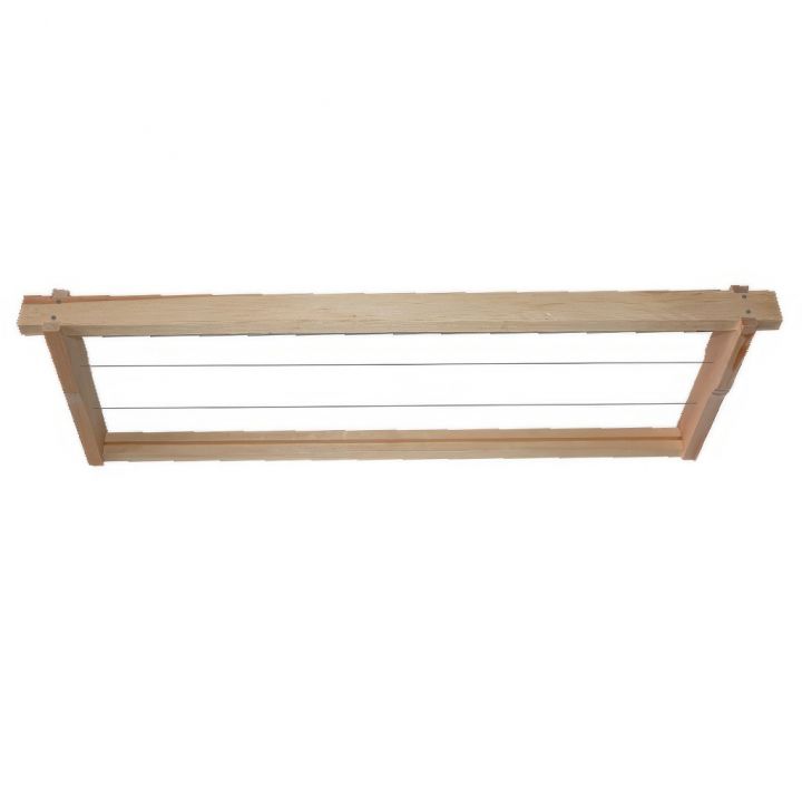 L0375-ramek-vypleteny-lang-159-029.jpg_1 Rámek Langstroth 2/3 - 159 - Hoffman, vypletený, s zděřemi, 1 ks