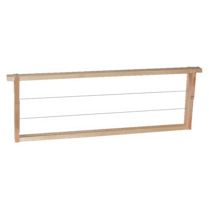 L0375-ramek-vypleteny-lang-159-054.jpg_1 Rámek Langstroth 2/3 - 159 - Hoffman, vypletený, s zděřemi, 1 ks