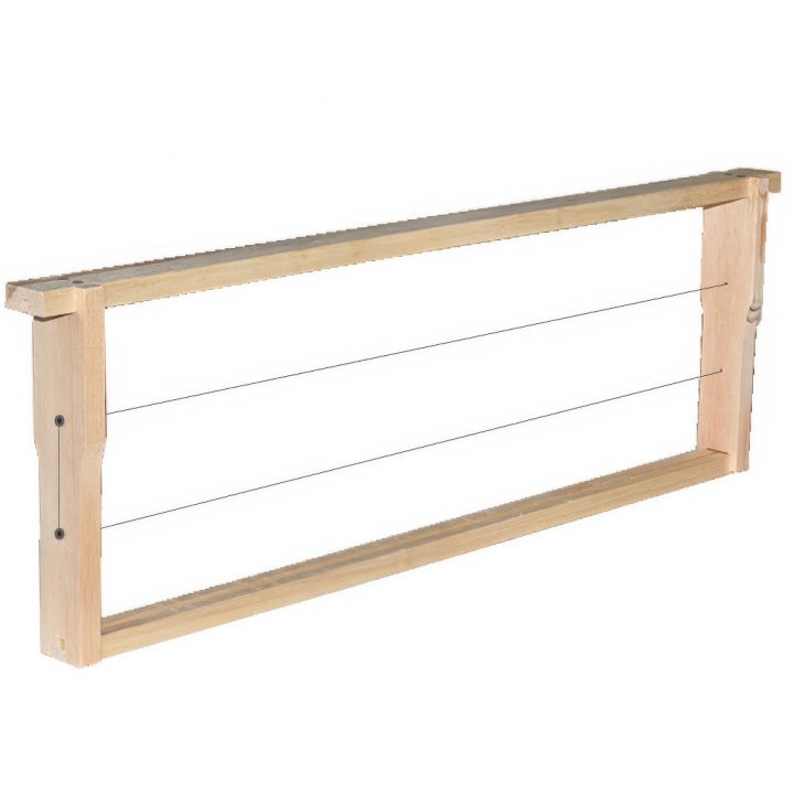 L0575-ramek-s-zderemi-lang-159-02.jpg_1 Rámek Langstroth 2/3 - 159 - Hoffman, vypletený, s zděřemi, 1 ks