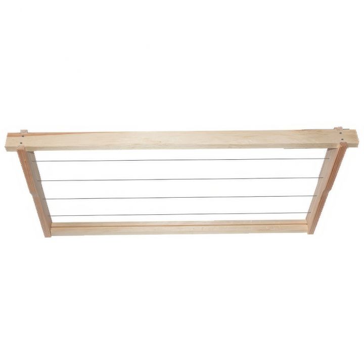 L0377-ramek-vypleteny-lang-232-024.jpg_1 Rámek Langstroth 1/1 - 232 - Hoffman, vypletený, s zděřemi, s drážkou 1 ks