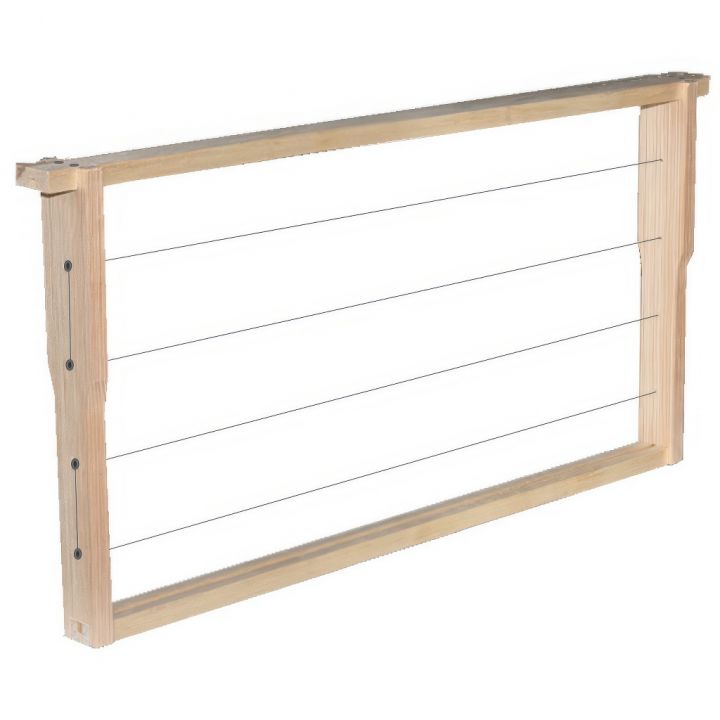 L0577-ramek-s-zderemi-lang-232-03.jpg_1 Rámek Langstroth 1/1 - 232 - Hoffman, vypletený, s zděřemi, s drážkou 1 ks