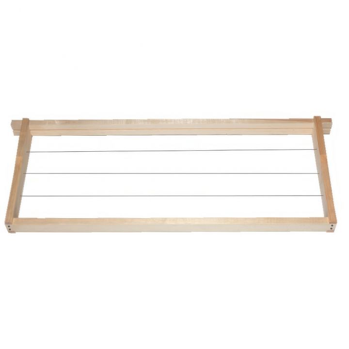 L0476-ramek-vypleteny-lang-185-021.jpg_1 Rámek Langstroth 3/4 - 185 - Hoffman, vypletený, s zděřemi, s drážkou 1 ks