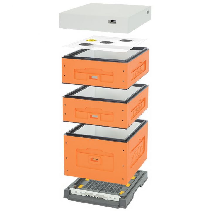 ul-dadant-optima-malowany-pomaranczowy-nieskrecony3.jpg_1 UL Dadant Blatt OPTIMA, lakovaný (ORANŽOVÝ), rozložený 10 R