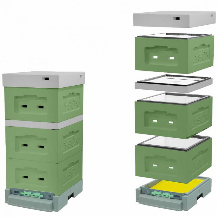 ul-cesky-nastavkovy-39-x-24-cm-lakovany61.jpg_1 Polystyrenový úl 39 x 24 lakovaný, varroadno - typ II - zelená