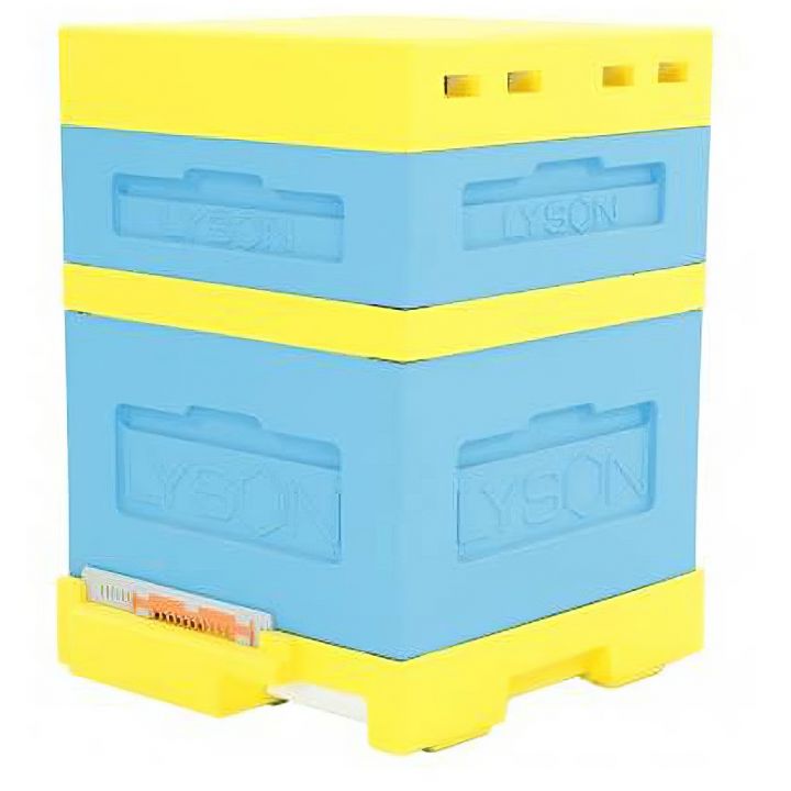 ul-dadant-12ramkovy-s-dnem-varroa-lakovany-2.jpg_1 Úl Dadant Blatt s dnem Varroa, 2 česna - lakovaný - 12 R