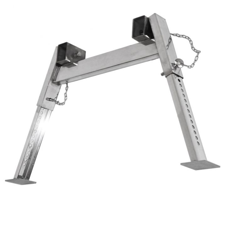 Nerezový stojan pod úly 23,5 - 56,5 cm - 1 ks