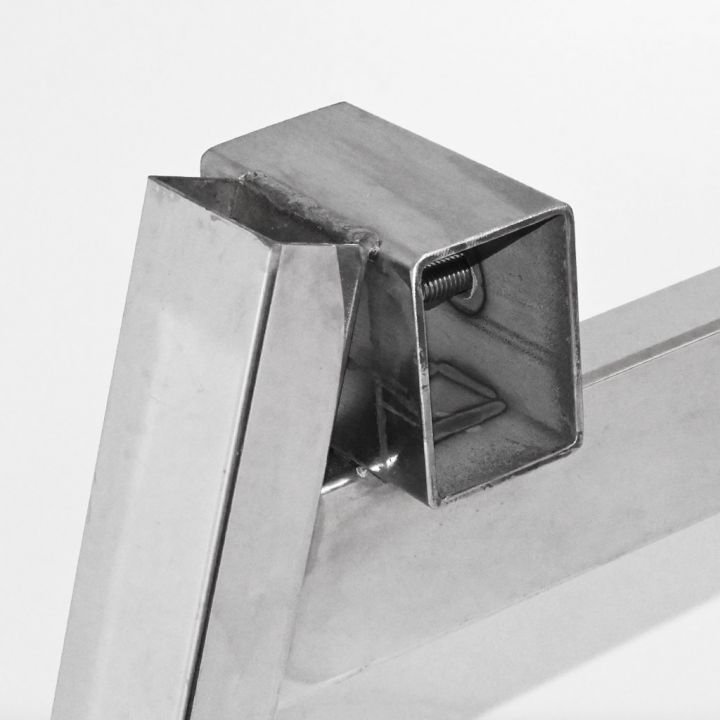 Nerezový stojan pod úly 23,5 - 56,5 cm - 1 ks