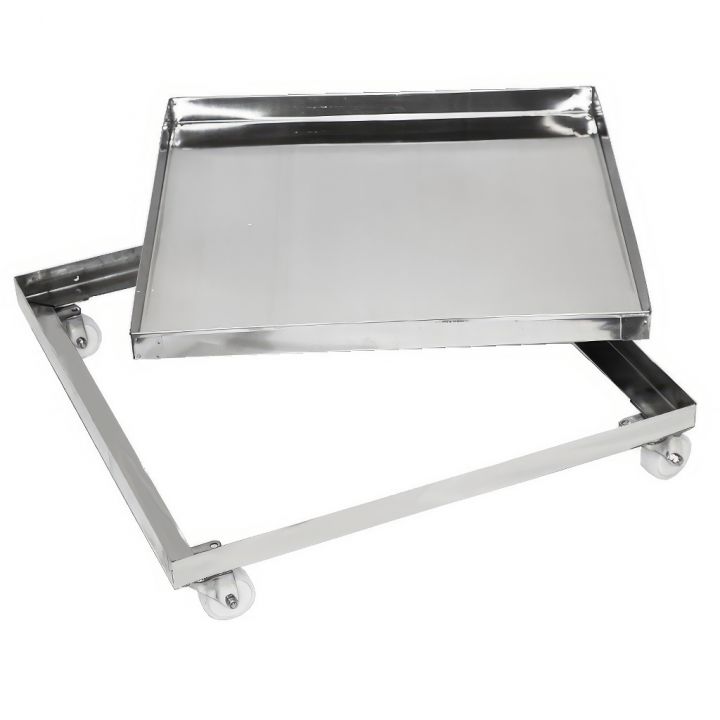SIPA úlový vozík - podstavec - nerez - 53x53 cm