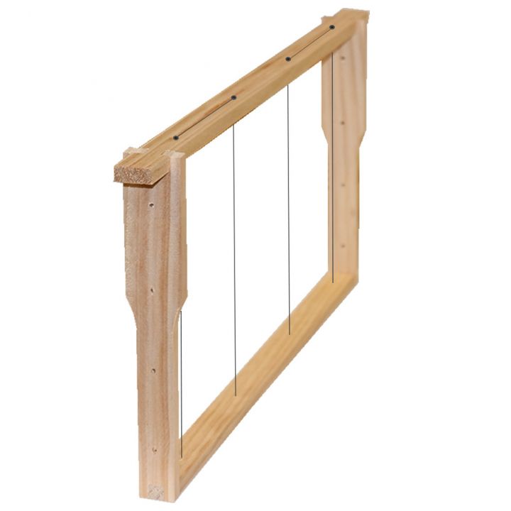 Rámek svisle drátkovaný Zander 220 mm, boky Hoffmann