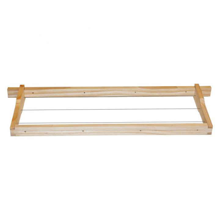 Rámek vodorovně drátkovaný Zander 159 mm, boky Hoffmann