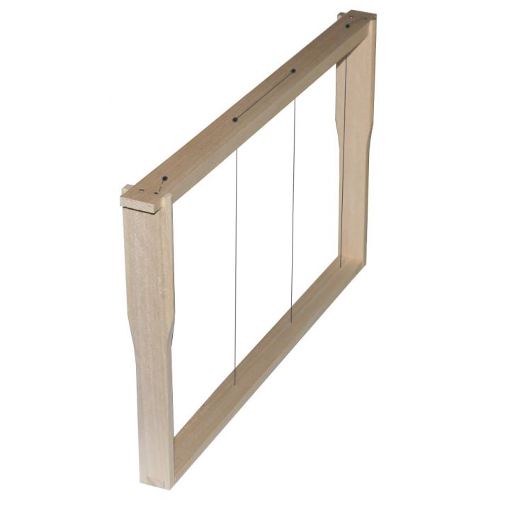 Rámek 39x24 cm - Hoffmann - nadrátkovaný, se zděřemi - 1 ks