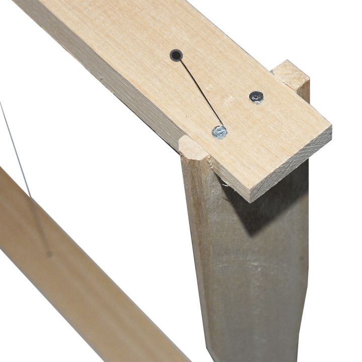 Rámek 39x24 cm - Hoffmann - nadrátkovaný, se zděřemi - 1 ks