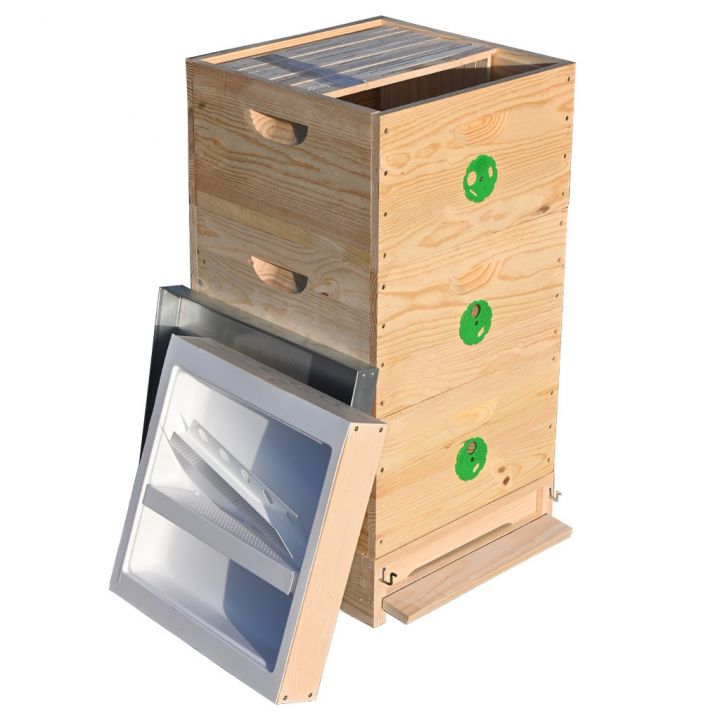 tenkosteny-39x24-komplet-24-06.jpg_1 Úl 39x24 se 3 nástavky - Celodřevěný - kompletní sestava