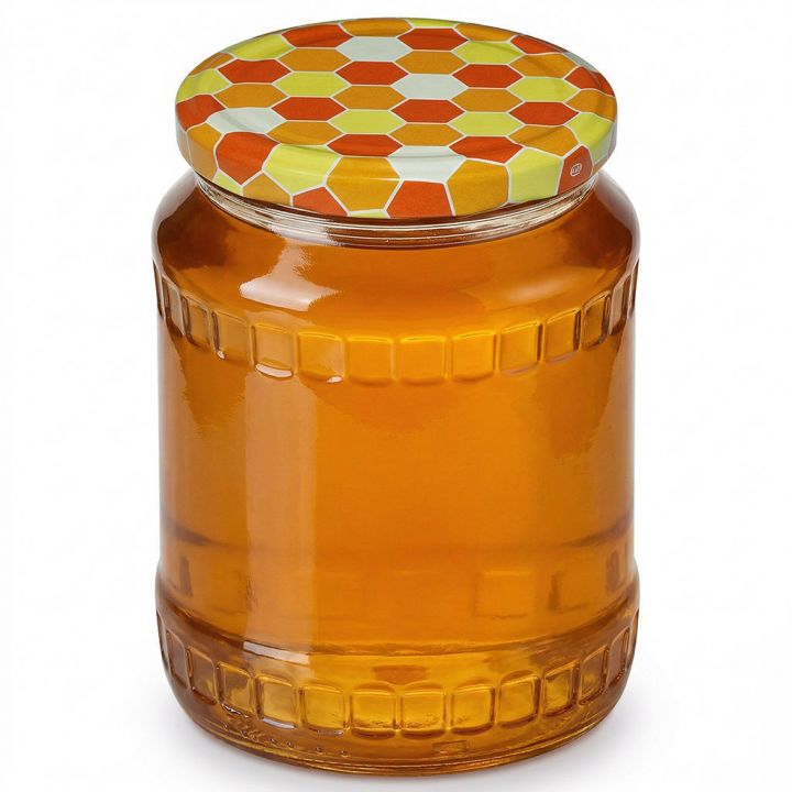 Víčko na sklenici TO 82 - barevná plástev