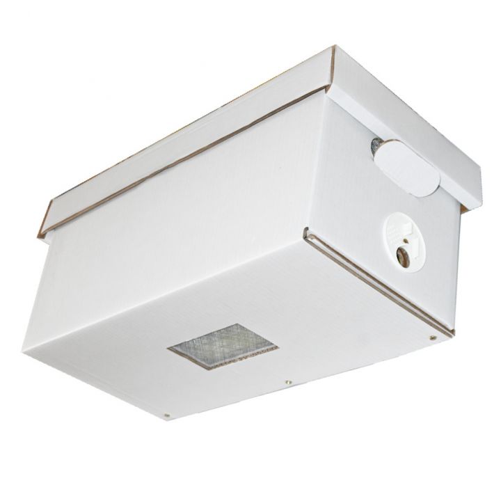 Voskovaná krabice na oddělky Langstroth do 285 mm