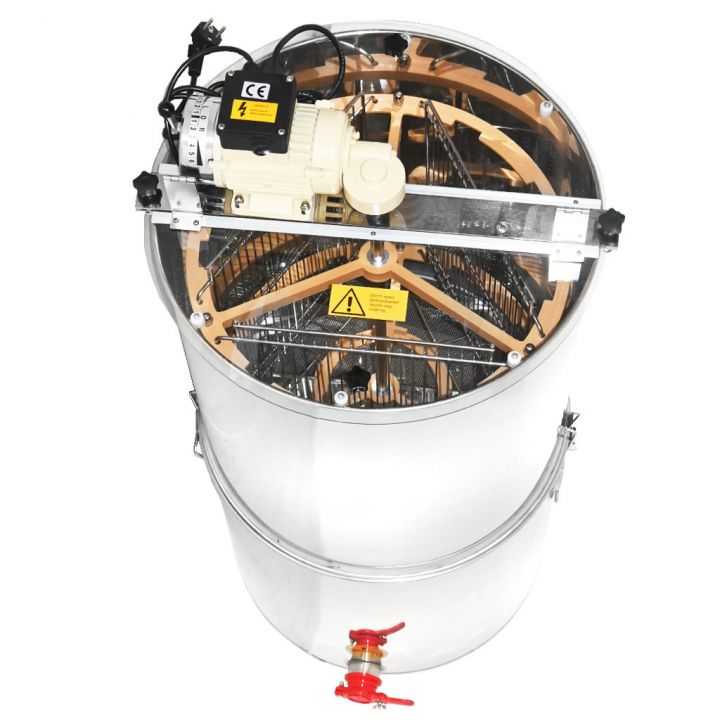 M140-medomet-s-nadobou-optiline-4r-s-motorem-02.jpg_1 Medomet s nádobou Mellarius OptiLine 3/9 r. s 230V el. pohonem P52