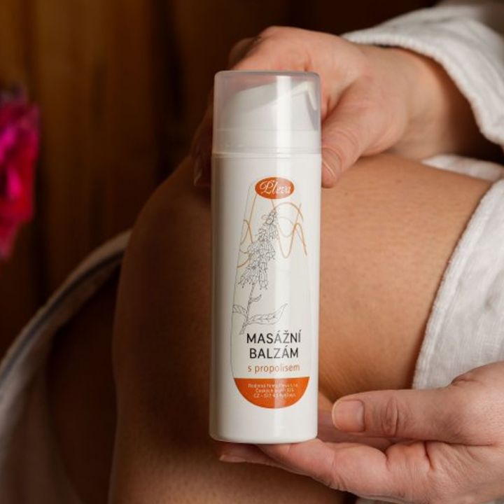 Pleva Masážní balzám s propolisem - 150g