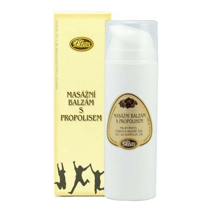 Pleva Masážní balzám s propolisem - 150g
