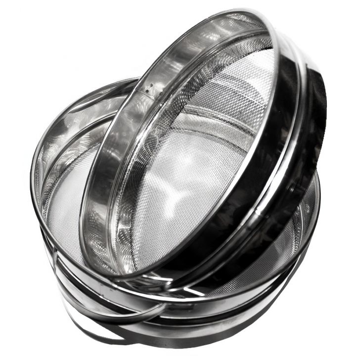 Cedník (síto) dv. vp. nerez 23 cm s uchy