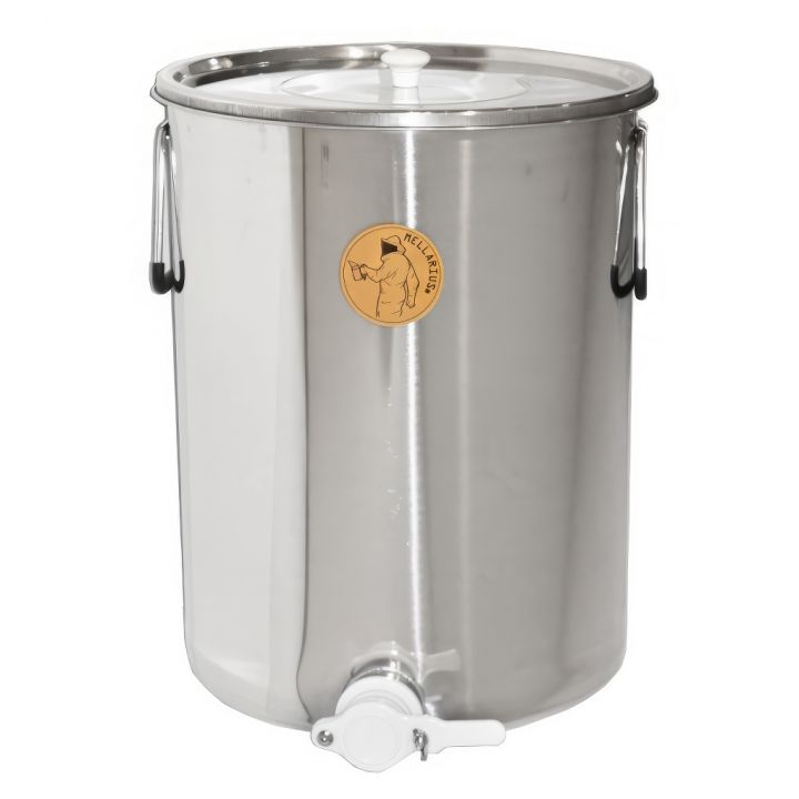 0806-minima-plast-50kg-06.jpg_1 Stáčecí nádoba Mellarius MiniLine 50 kg - plast kohout