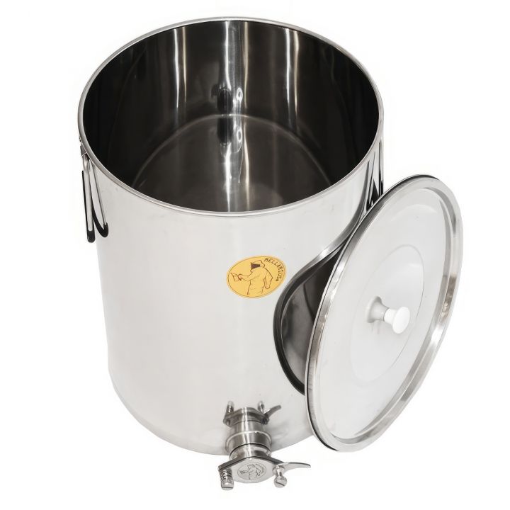 Stáčecí nádoba Mellarius MiniLine 50 kg - nerez kohout