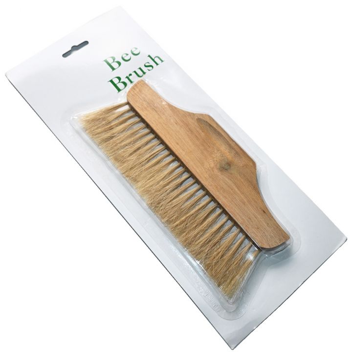 Smetáček k ometení včel - Bee Brush - přírodní - DE