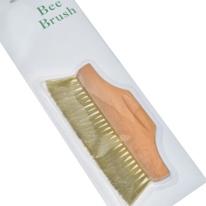 Smetáček k ometení včel - Bee Brush - přírodní - DE