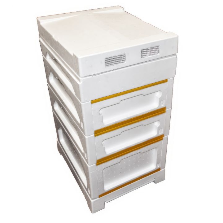 Polystyrenový úl Langstroth - komplet 10 r.