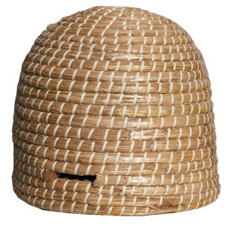 Slaměná košnice 45x45 cm