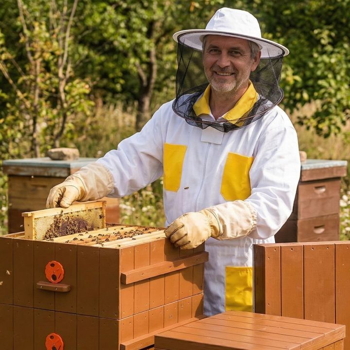 Bunda včelařská, vel.: 48–68 - CZ