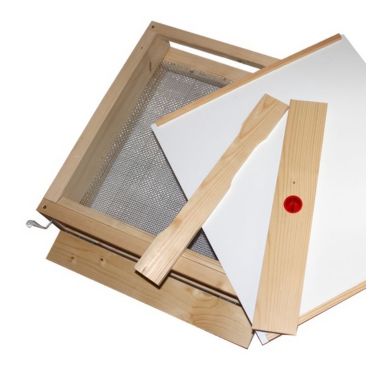 Celozasíťované varroa dno - 3 cm