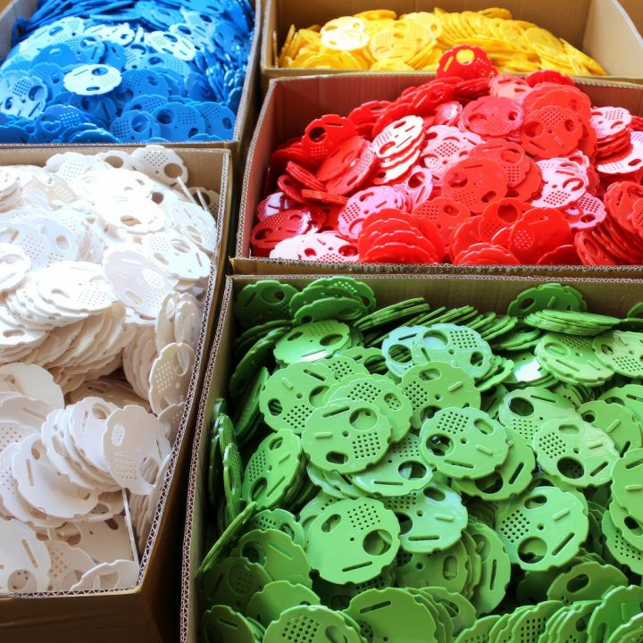 Česnový uzávěr - pr. 8 cm - barevný