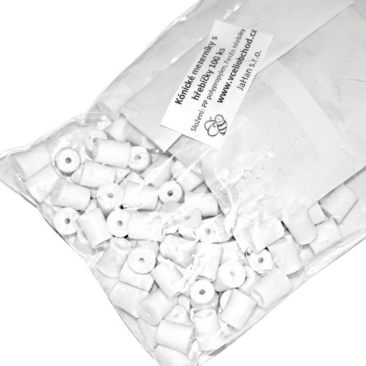 Mezerníky s hřeb. - kónické - 100 ks barevné