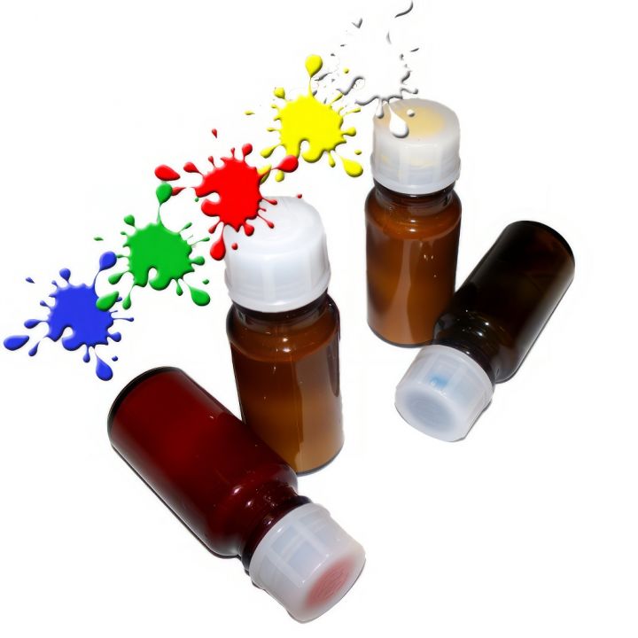 Barva k značení včelích matek - lahvička