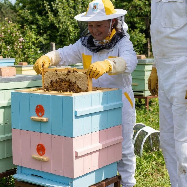 Dětská včelařská kombinéza, vel.: 104–164