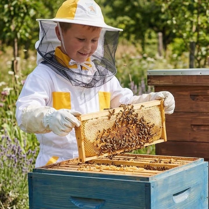 Dětská včelařská kombinéza, vel.: 104–164