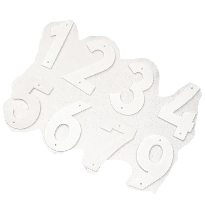 Plastová čísla na úly - 1ks