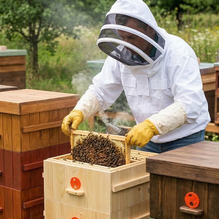 Bunda včelařská kosmonaut s kuklou vel: S - XXL