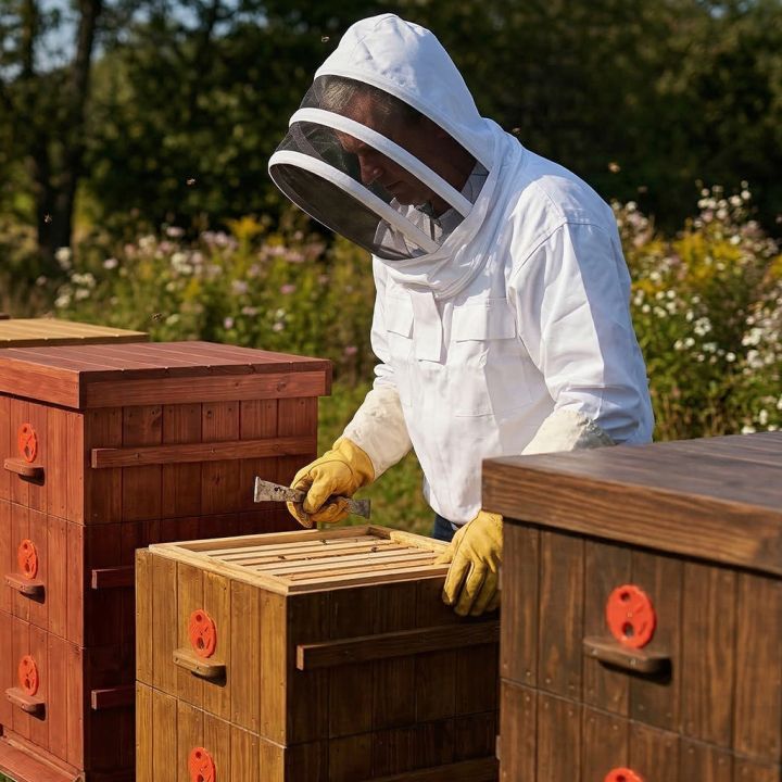 Bunda včelařská kosmonaut s kuklou vel: S - XXL