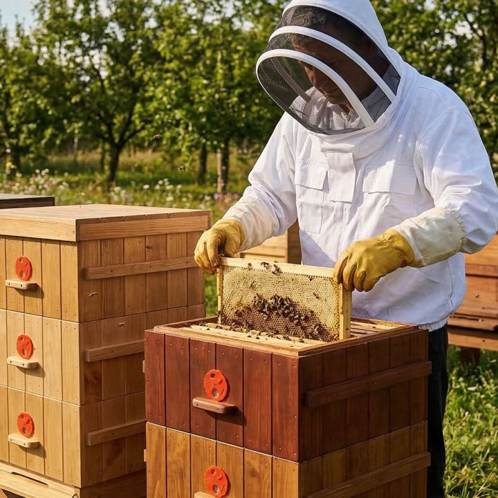 Bunda včelařská kosmonaut s kuklou vel: S - XXL