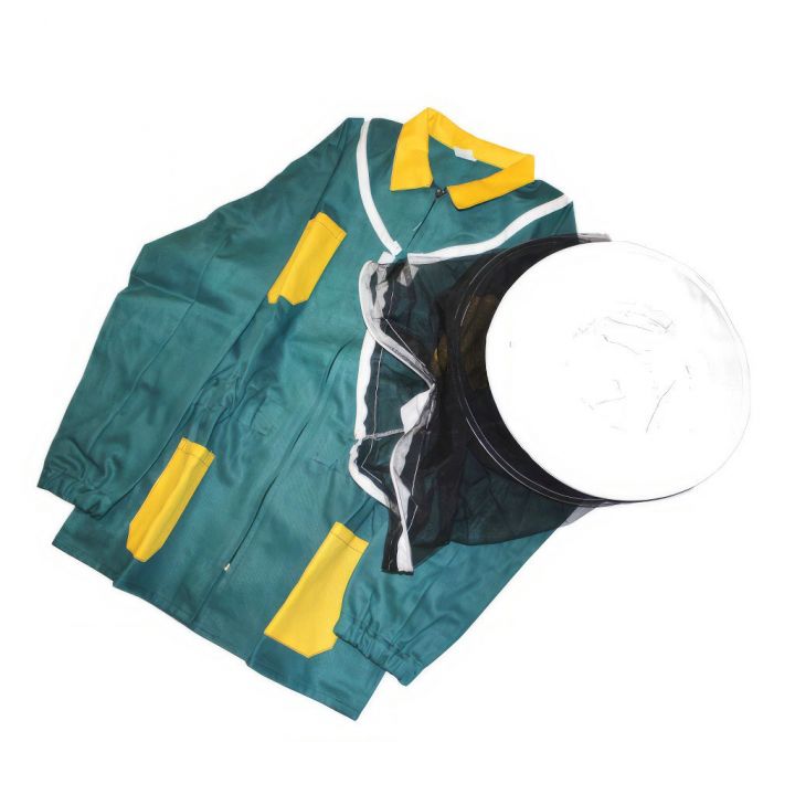 Bunda včelařská, zelená, vel. - CZ vel:. 52-60